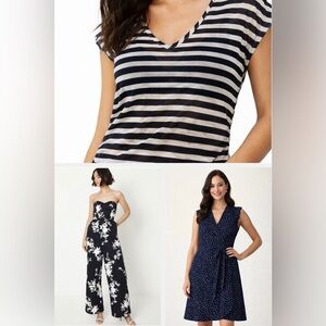 Lot of 3 | Anne Cole, 41 Hawthorn, Band Of Gypsies | Coastal Boho | Small